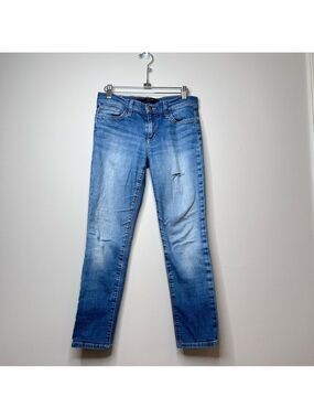 Joe's Jeans Skinny Cropped Tibbie Light Distressing Size 27
